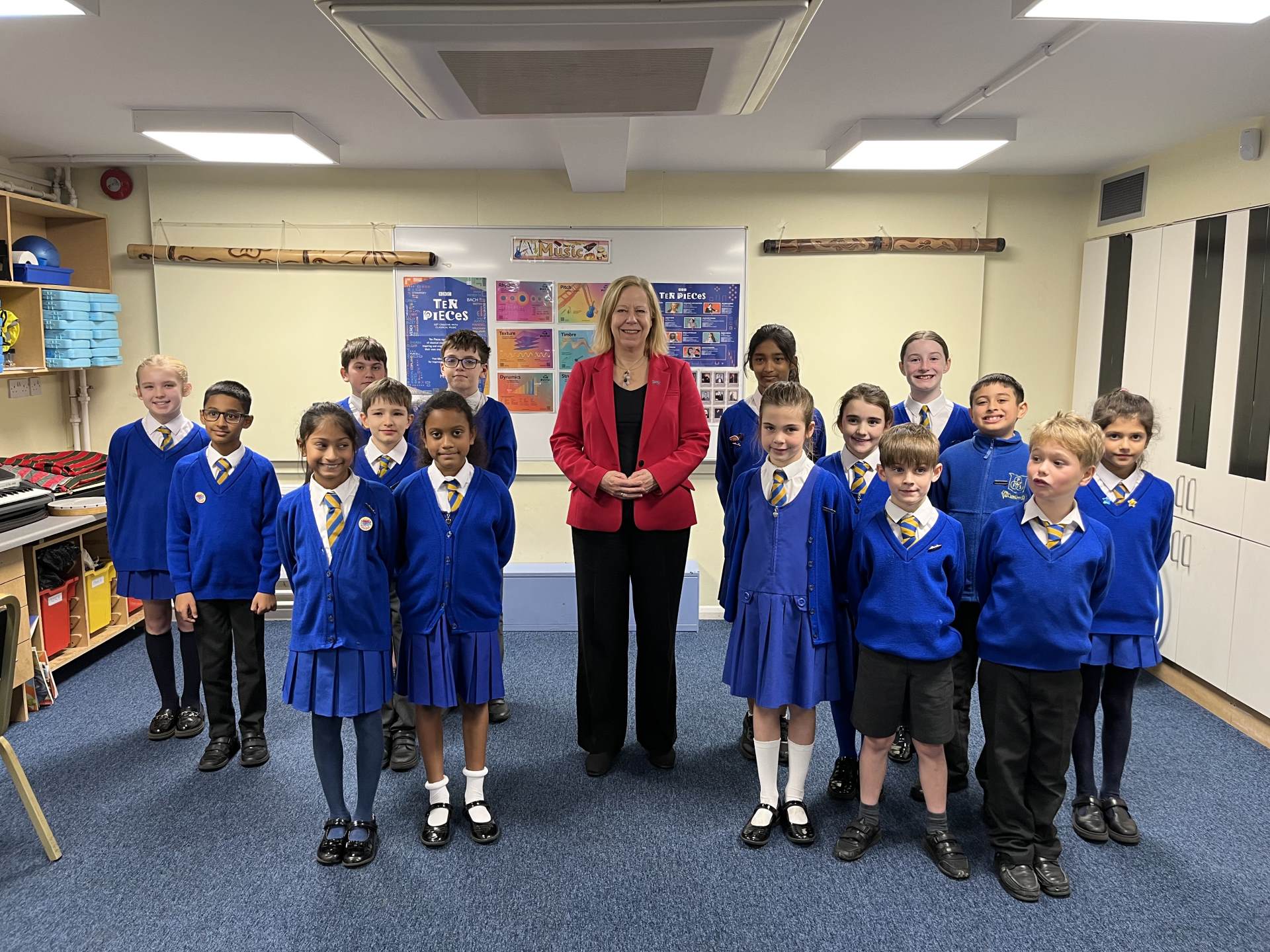 Ruth Cadbury MP visiting December 2025